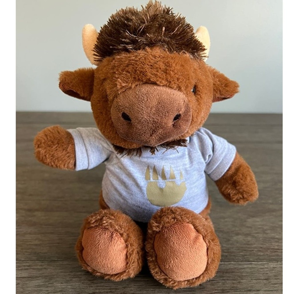 Fiesta Wilderness Outpost Vernon the Bison Plush Buffalo Stuffed Animal CA90058